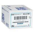 Tuffgards 2M High Density Blue Monday Preportioning Bags — 2000 Per Case