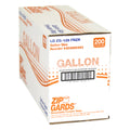 Zipgards 2.7 Mil Low Density Clear Resealable Dispenser Pack Freezer Bag, Gallon Size — 200 Per Case