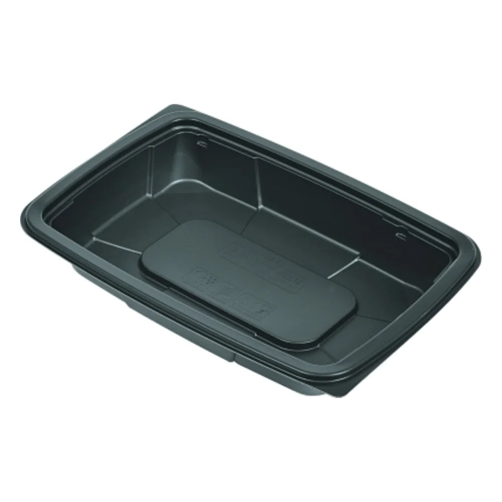 D&W Fine Pack 10.25 Oblong Entree Container, 32 Oz — 240 Per Case