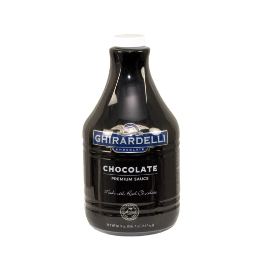 Ghirardelli Premium Chocolate Sauce, 87.3 Ounce — 6 Per Case