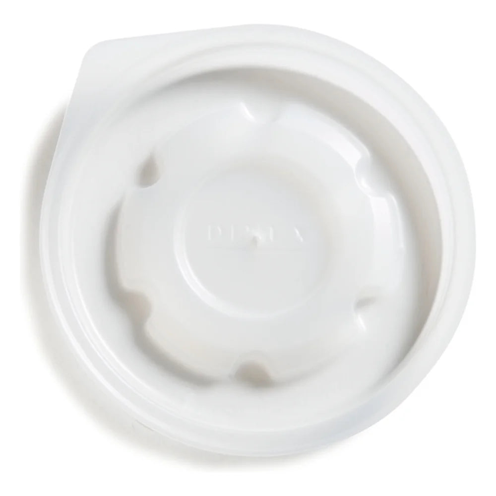 Dinex Translucent Mug & Bowl Lid, 2.963 Inch — 2000 Per Case