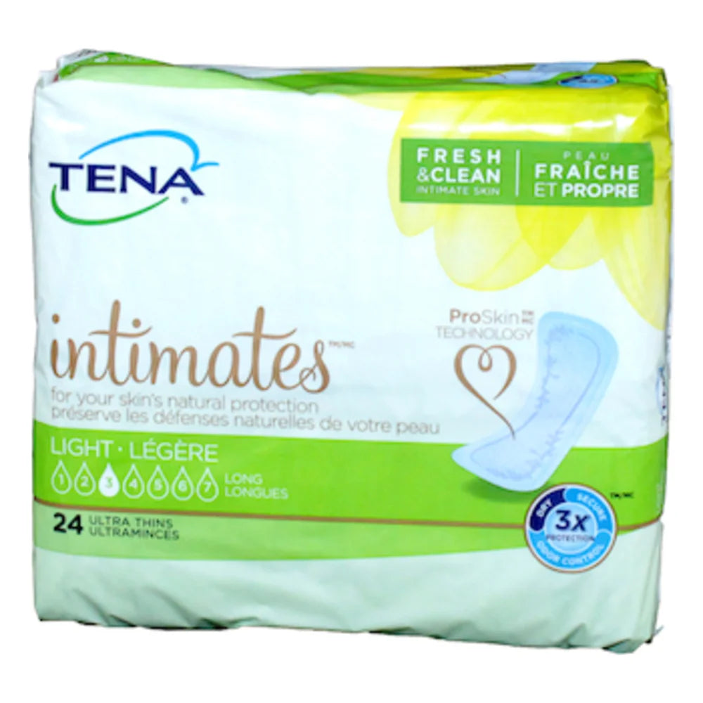 Tena Ultra Thin Pad Long, 24 Count — 6 Per Case