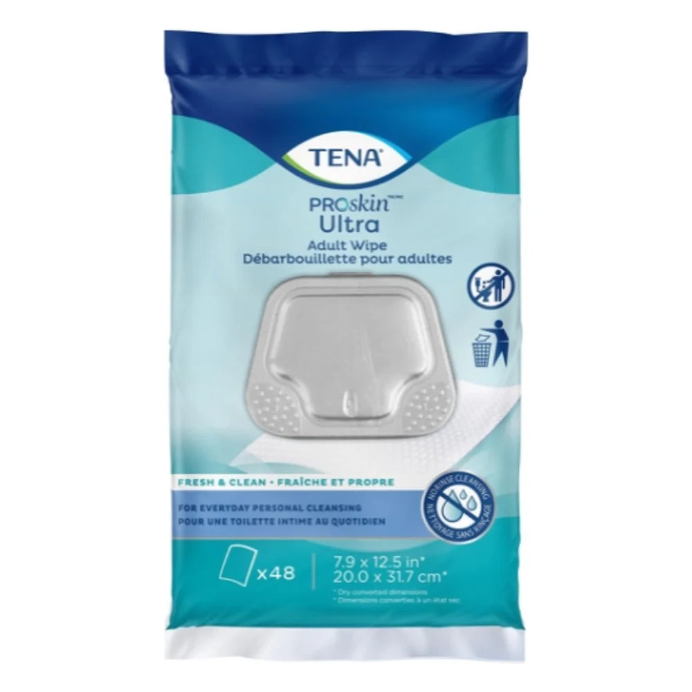 Tena Serenity Pro Skin Ultra Wipes, 48 Count — 4 Per Case