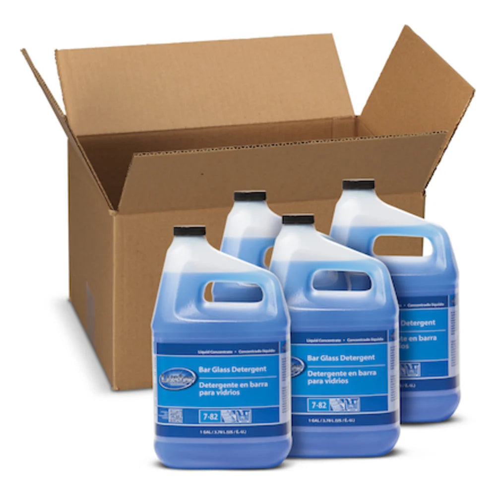 Luster Professional Bar Glass Detergent Concentrate, 1 Gallon — 4 Per Case