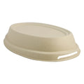 World Centric Plant Fiber Burrito Bowl Lids — 6 Per Case