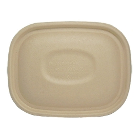 World Centric Plant Fiber Bowl Lids — 8 Per Case