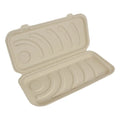 World Centric Flat Bread Pizza Box - Unbleached Plant Fiber - Compostable — 4 Per Case