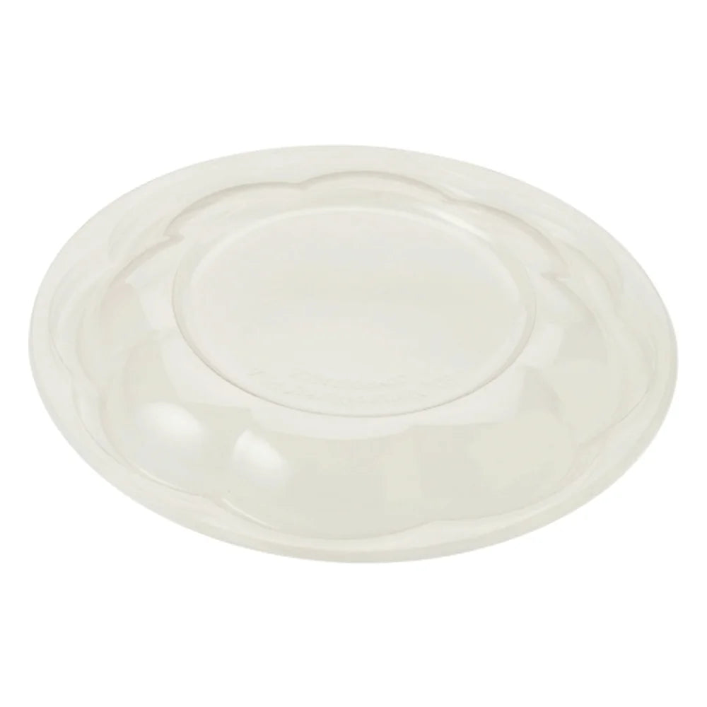 World Centric 32-48 Ounce Salad Bowl Dome Lid, 50 Each — 12 Per Case