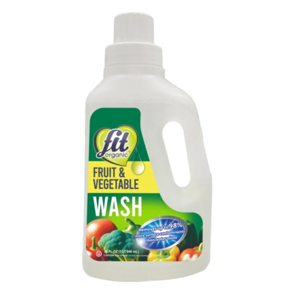 Fit Fruit & Vegetable Produce Wash Reusable, 32 Ounce — 12 Per Case