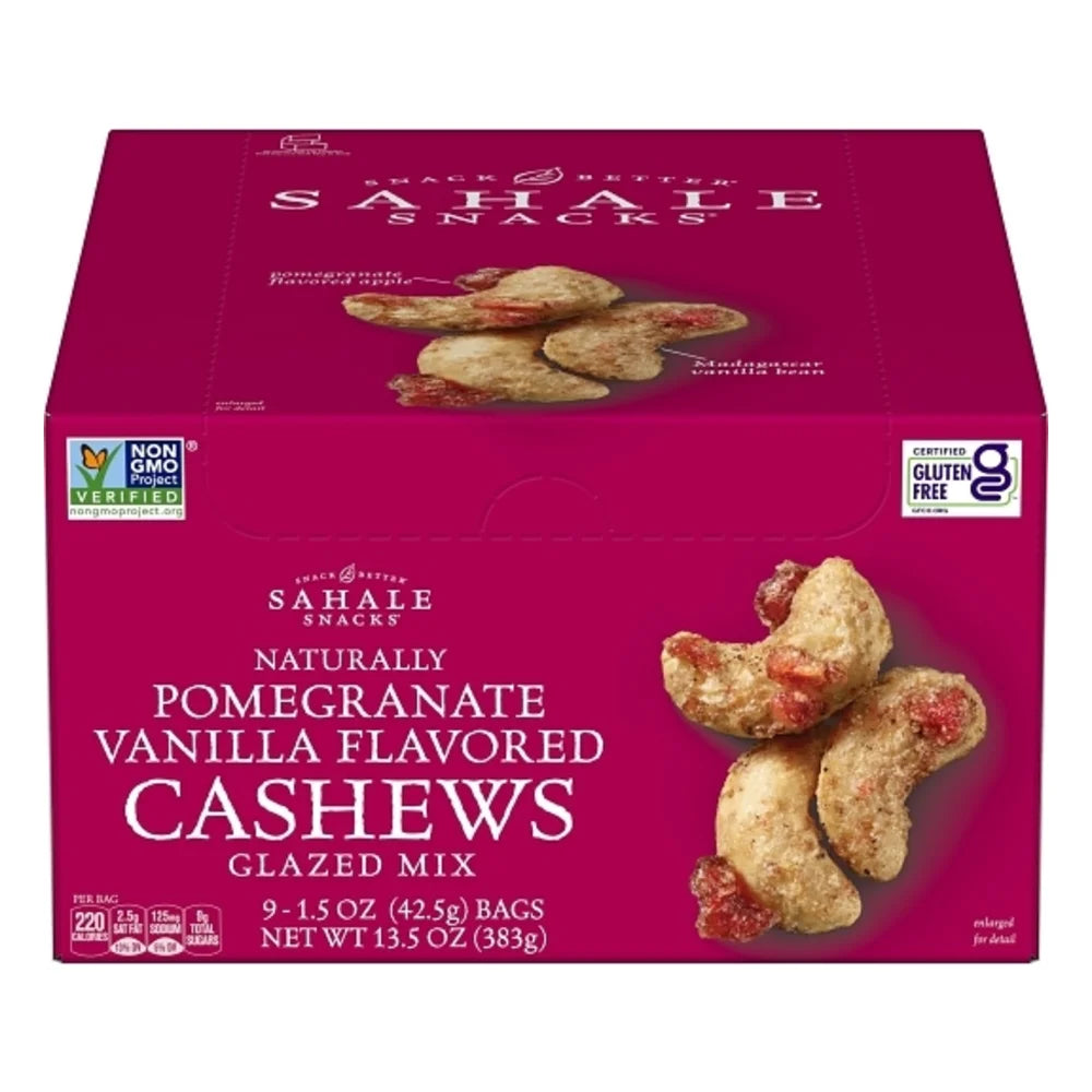 Sahale Snacks Cashew Pomegranate, 1.5 Ounce — 108 Per Case
