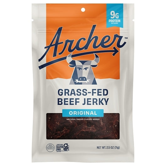 Archer Original Grass-Fed Beef Jerky, 2.5 Ounce — 12 Per Case
