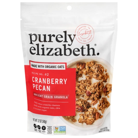 Purely Elizabeth Ancient Grain Cranberry Granola — 6 Per Case