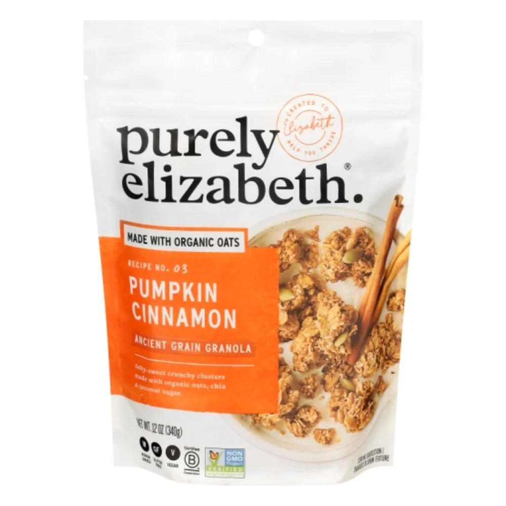 Purely Elizabeth Pumpkin Cinnamon Ancient Grain Granola — 6 Per Case