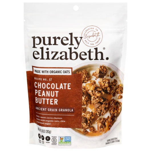 Purely Elizabeth Chocolate Sea Salt Peanut Butter — 6 Per Case