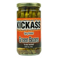 Kickass Beef Jerky Spicy Pickled Green Beans, 12 Ounce — 12 Per Case