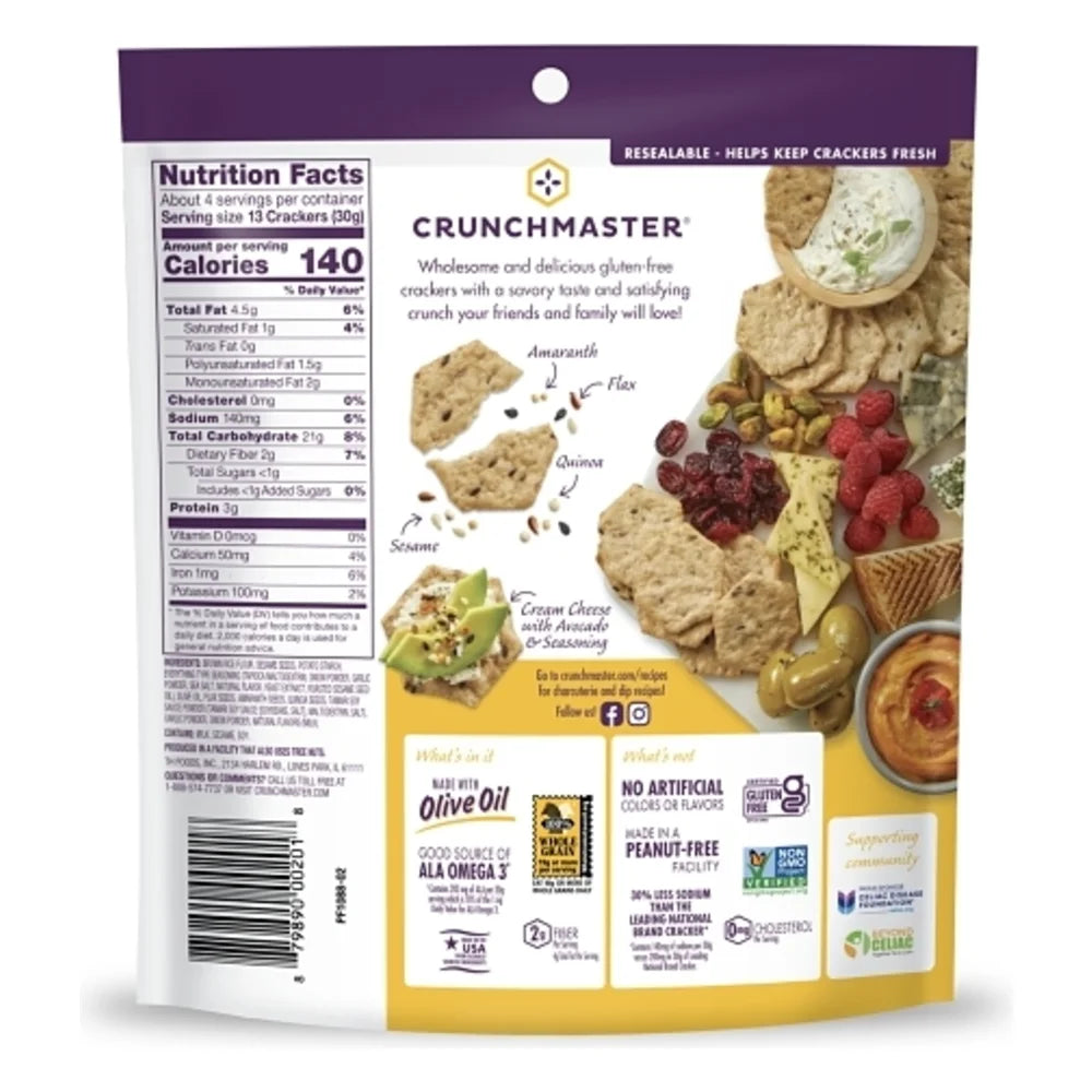 Crunchmaster Multi-Seed Ultimate Everything, 4 Ounce — 12 Per Case