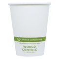 World Centric Paper Fsc Mix Compostable Hot Cup, 8 Ounce — 20 Per Case