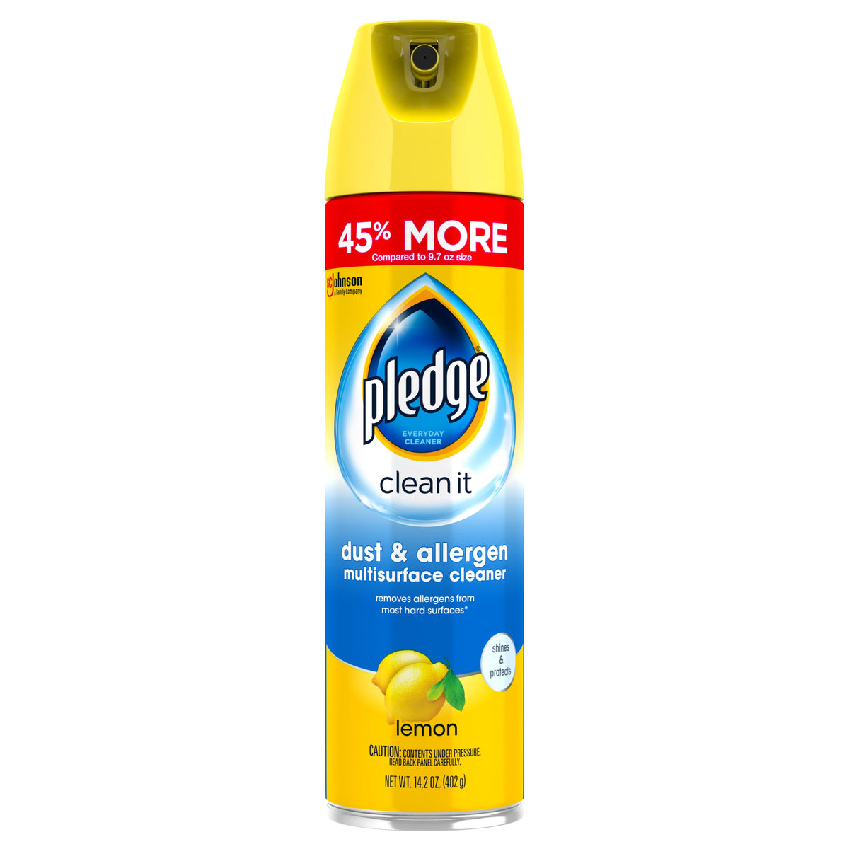 Pledge Clean - Dust & Allergen 14.2OZ — 6 Per Case