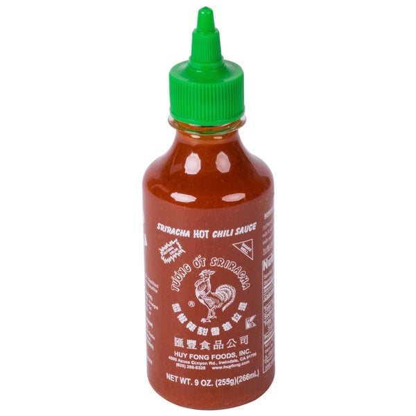 Huy Fong Sriracha Chili Sauce - 9 oz — Case of 24