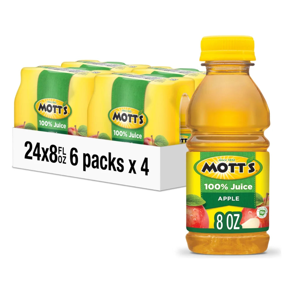 Mott's 100% Apple Juice, 8 Ounce — 24 Per Case