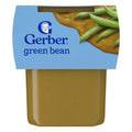 Gerber 2nd Foods Green Bean Puree Baby Food Tub, 8 Ounce — 8 Per Case