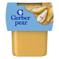 Gerber 2Nd Foods Pear Puree Baby Food Tub, 8 Ounce — 8 Per Case