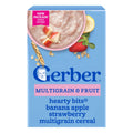Gerber 2Nd Foods Hearty Bits Multigrains Banana Apple Strawberry Baby Cereal, 8 Ounce — 5 Per Case