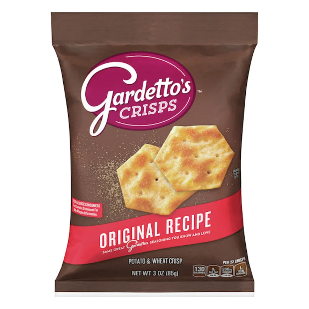 Gardetto's Original Recipe Crisp Snack, 3 Ounce — 7 Per Case