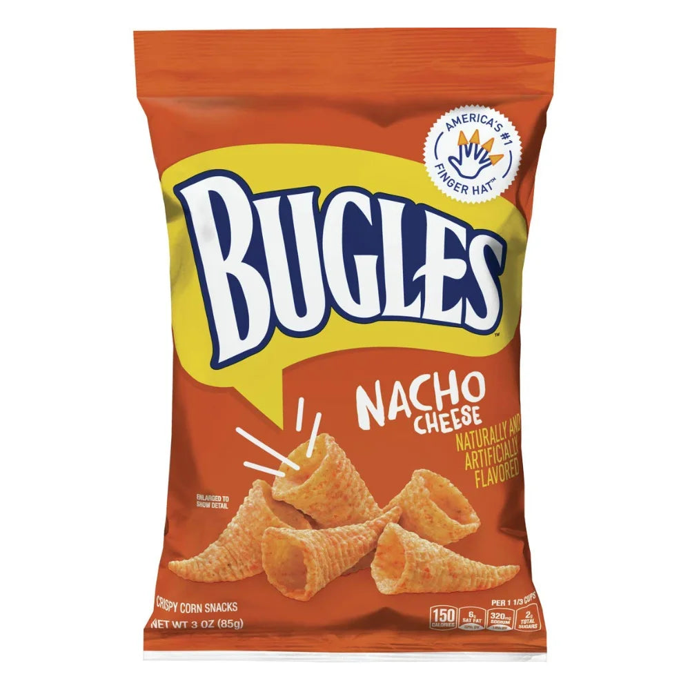 Bugles Nacho Cheese Flavor, 3 Ounce — 6 Per Case