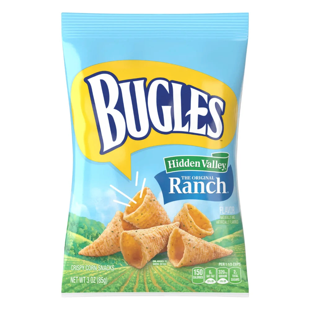 Bugles Ranch Flavor, 3 Ounce — 6 Per Case