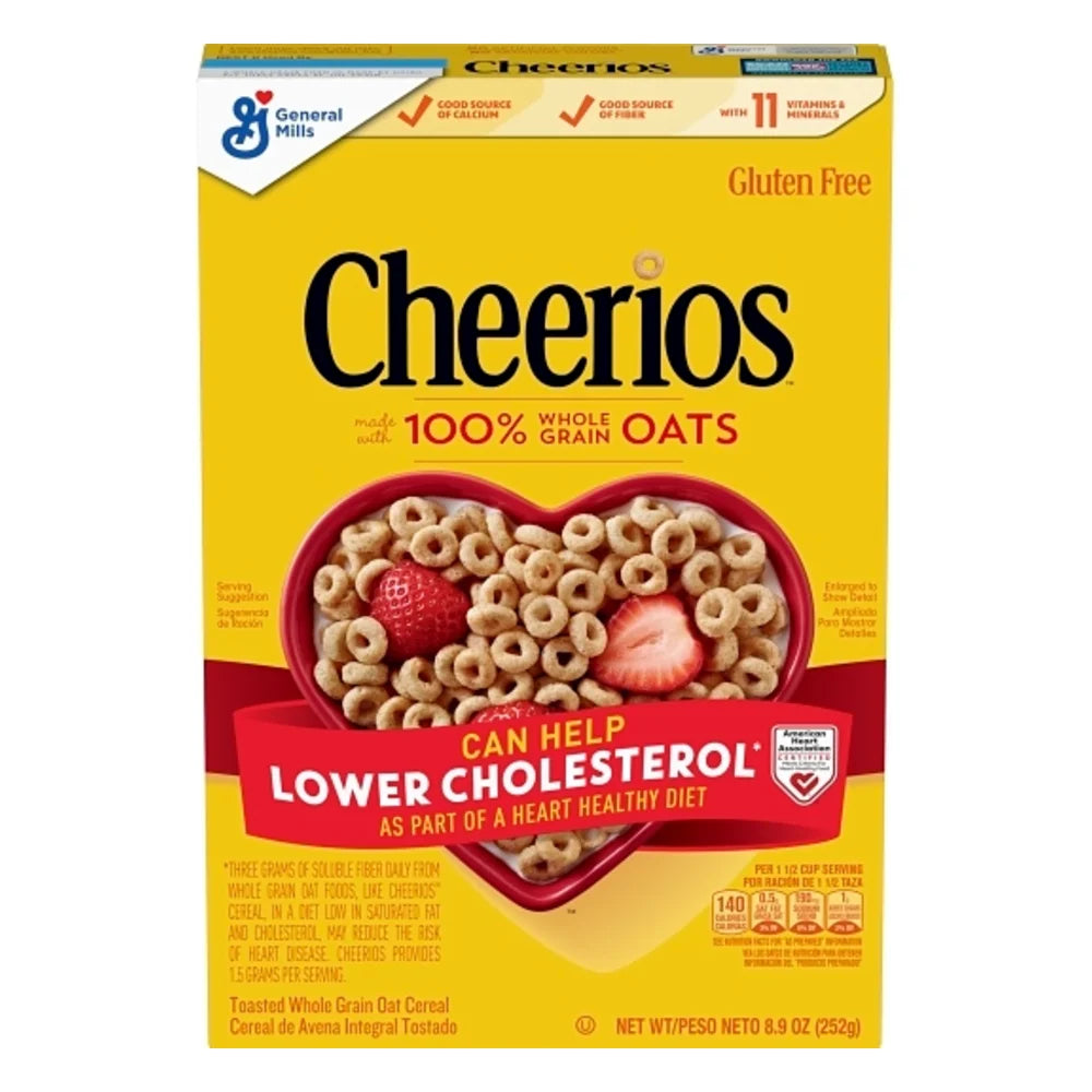 Cheerios Gluten-Free Cereal, 8.9 Ounce — 12 Per Case