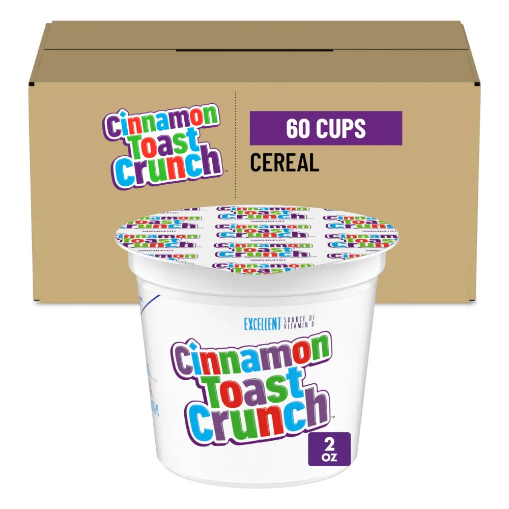 Cinnamon Toast Crunch Cereal Single Serve, 2 Ounce — 60 Per Case