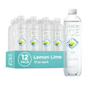Sparkling Ice Lemon Lime Flavored Sparkling Water, 17 Fluid Ounce — 12 Per Case