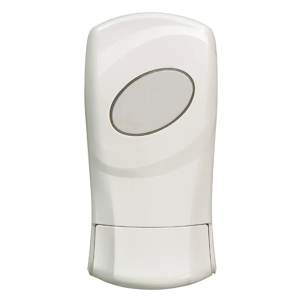 Dial Fit Universal Manual Ivory Dispenser, 40.6 Fluid Ounce — 3 Per Case