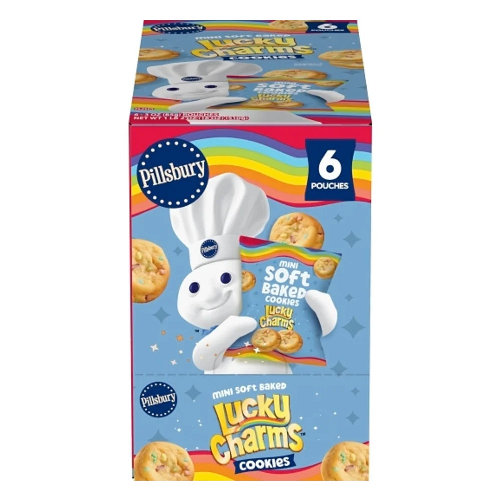 Pillsbury Soft Baked Lucky Charms Cookies, 3 Ounce — 54 Per Case