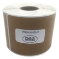 DateCodeGenie Kraft Permanent Blank Label 2"X4" — 1 Per Case