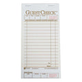 NCCO 3.5 Inch X 6.75 Inch 1 Part Tan 15 Line Guest Check — 1 Per Case