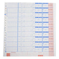 NCCO National Checking 10.25 Inch X 11 Inch 4 Part Carbonless White 10 Orders Pizza Order Form — 300 Per Case