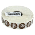NCCO .75 Inch Circle Trilingual Removable Brown Thursday Label, 2000 Each — 1 Per Case