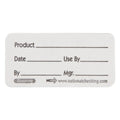 NCCO Dissolvable Product Label, 1" x 2", 500 Count — 36 Per Case