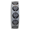 NCCO .75 Inch Circle Trilingual Permanent Black Sunday Label — 1 Per Case