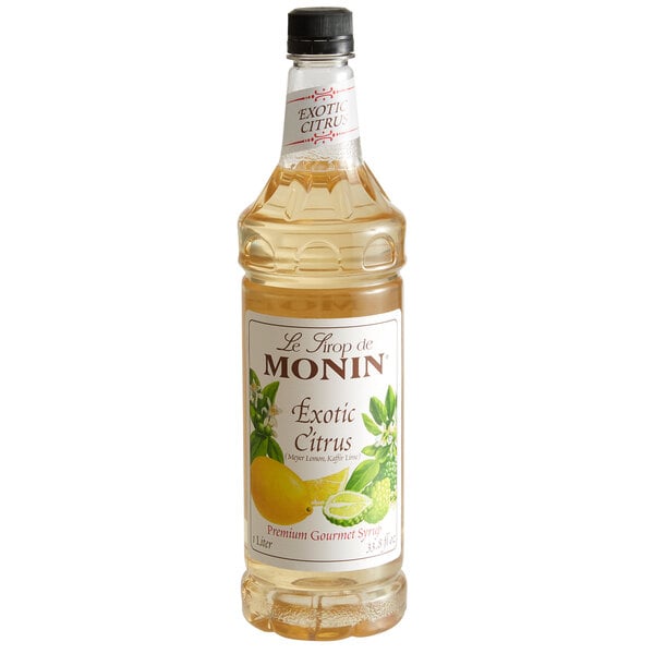 Monin Exotic Citrus Syrup - 1 L — Case of 4