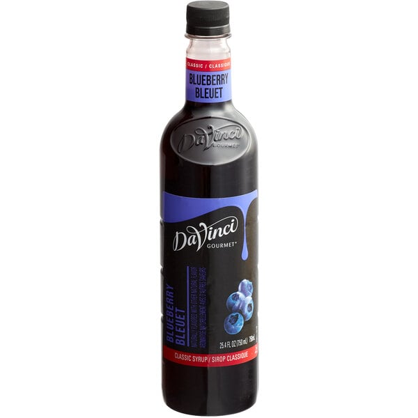 Davinci Gourmet Blueberry Syrup - 750 mL — Case of 4