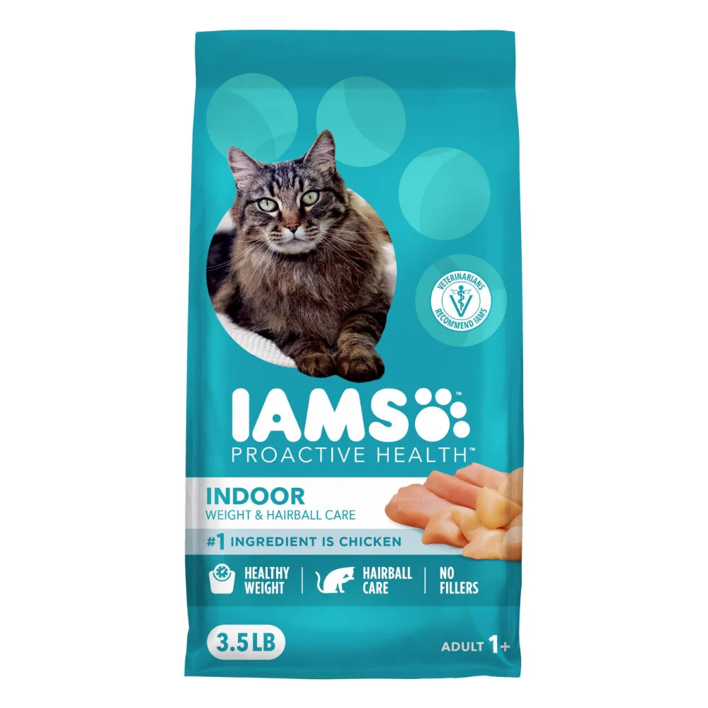 Iams Prohealth Indoor & Hairball Control, 3.5 Pound — 4 Per Case