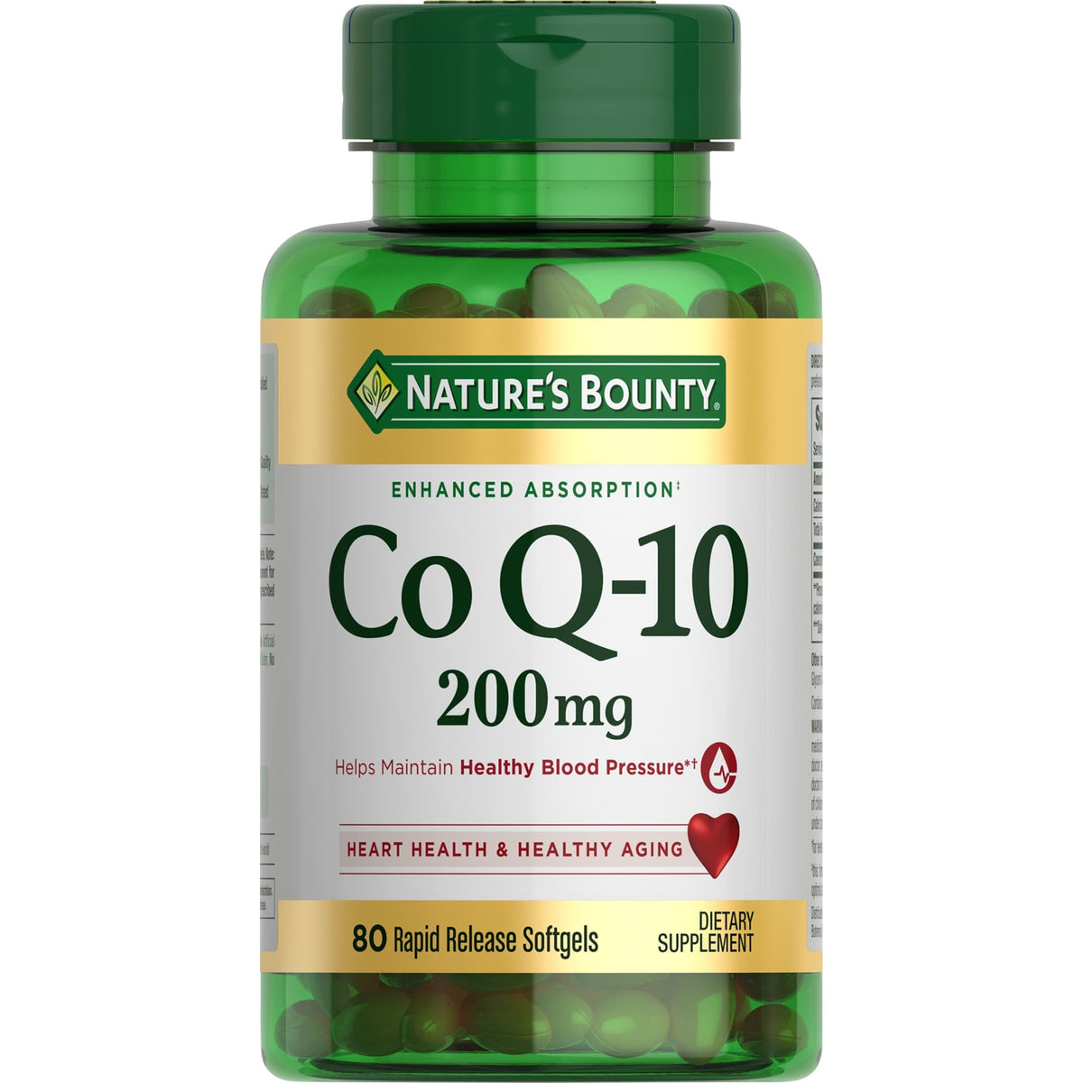 Nature's Bounty #17139 CO Q-10 Sftgl 60+20 — Case of 24