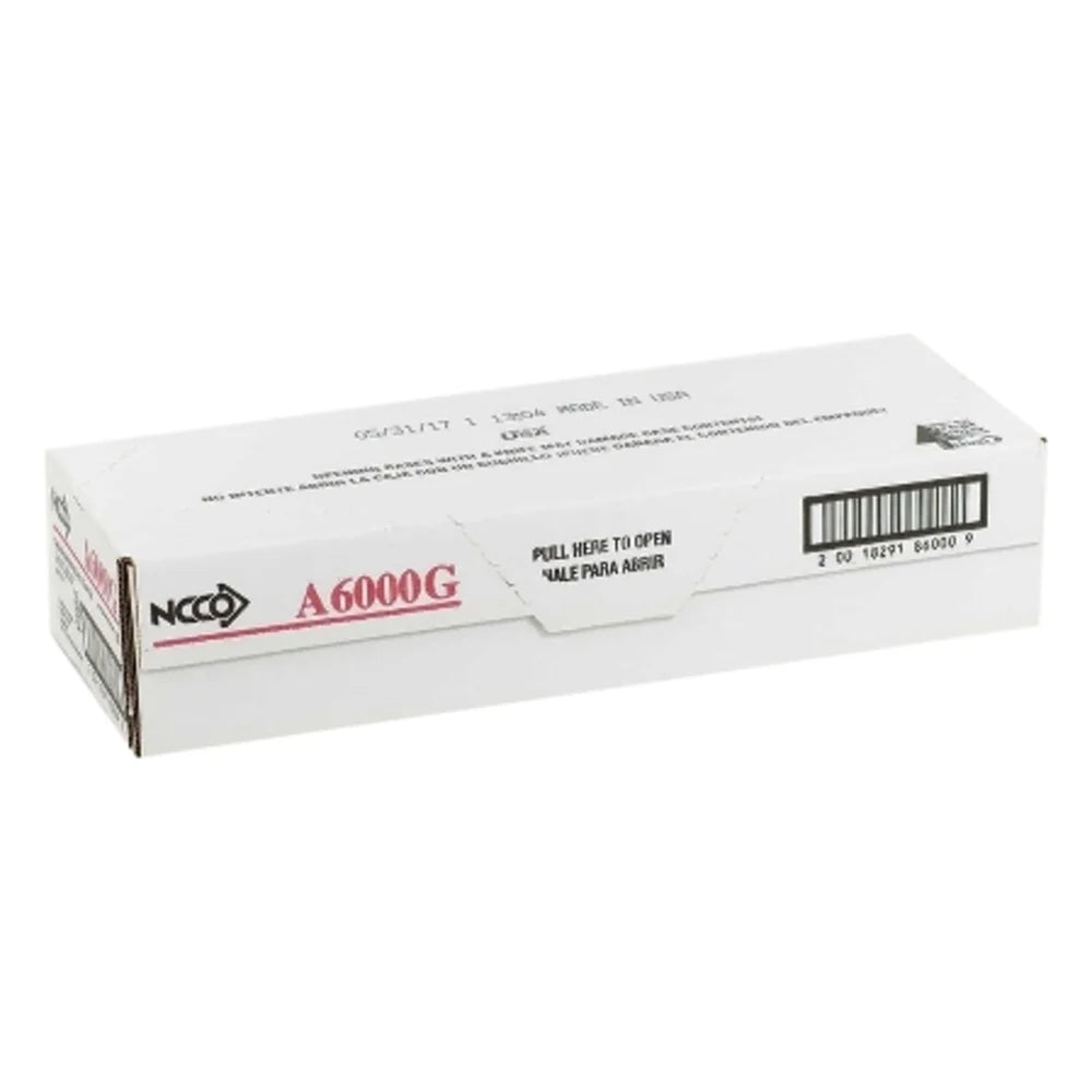 NCCO National Checking 3.5 Inch X 6.75 Inch 2 Part Carbon Green 17 Line Guest Check — 1 Per Case