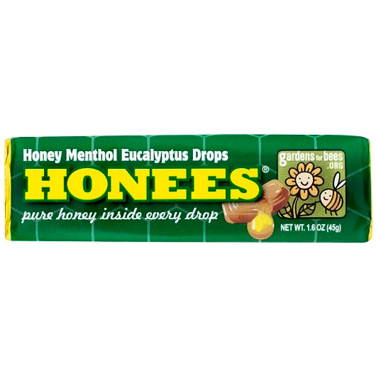 Honees Menthol Cough Drops, 1.6 Ounce — 288 Per Case