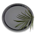 Conserve Tray Round Black 18 Inch — 25 Per Case