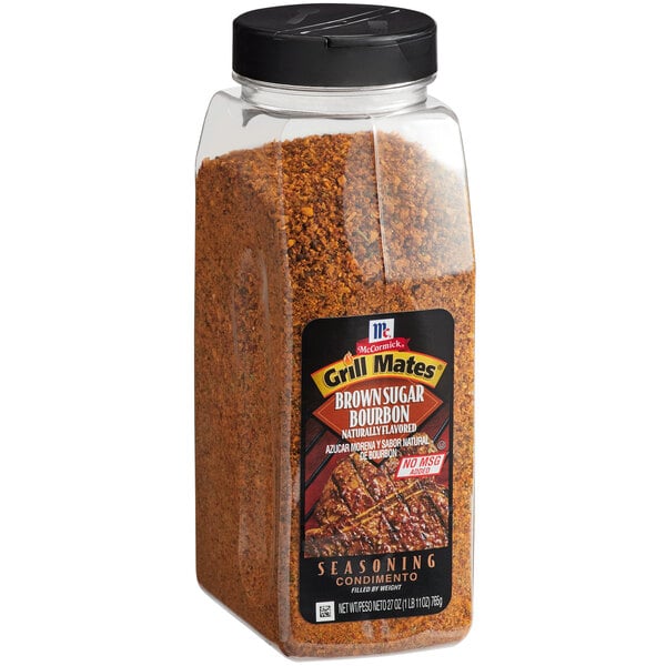 Mccormick Grill Mates Brown Sugar Bourbon Seasoning - 27 oz — Case of 6