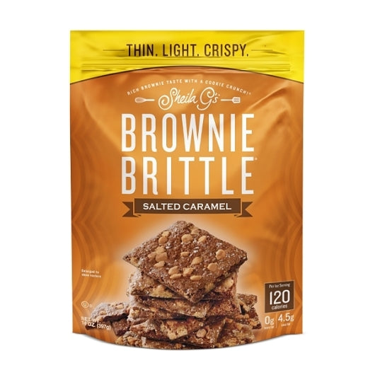 Sheila G's Salted Caramel Brownie Brittle, 14 Ounce — 9 Per Case